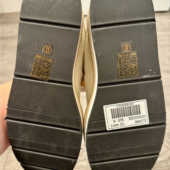 New Suzanne Platform Tennis Shoes 6 / White Y2K - Picture 12 of 12